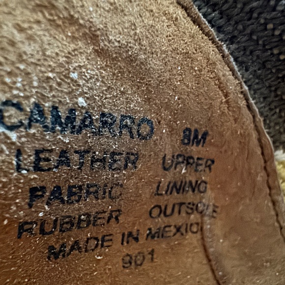 Steve Madden Camarro Leather Combat Boots Foldover Southwest Brown Size 8 - Picture 11 of 11